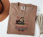Betsey Ross 'Made It, Nailed It, Changed History' Vintage Sewing 1776 Flag T-Shirt, America 250