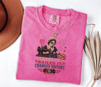 Betsey Ross 'Made It, Nailed It, Changed History' Vintage Sewing 1776 Flag T-Shirt, America 250