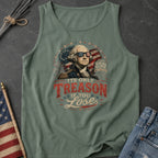 Its Only Treason If You Lose, Patriotic George Washington Tank Top