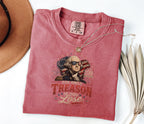 Its Only Treason If You Lose, Patriotic George Washington T‑Shirt