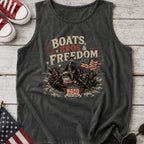 George Washington 'Boats Bros & Freedom' Graphic Tank Top, American 250 (1776–2026)