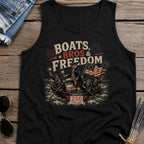 George Washington 'Boats Bros & Freedom' Graphic Tank Top, American 250 (1776–2026)
