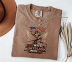 Patriotic 'Red, White, & Body Slams' Graphic T-Shirt, Wrestling Tee