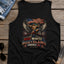 Patriotic 'Red, White, & Body Slams' Graphic Tank Top, Wrestling Top