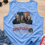 The Original Constitution Group Chat Vintage Patriotic Tank Top, America250