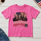 The Original Constitution Group Chat Vintage Patriotic Youth Tee, America250