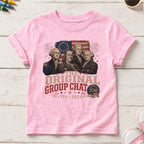 The Original Constitution Group Chat Vintage Patriotic Youth Tee, America250