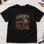 Life, Liberty & The Hot Dogs Patriotic Eagle BBQ America 250 Youth Tee