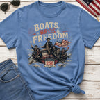George Washington 'Boats Bros & Freedom' Graphic T-Shirt, American 250 (1776–2026)