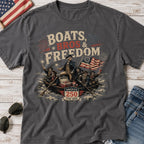 George Washington 'Boats Bros & Freedom' Graphic T-Shirt, American 250 (1776–2026)