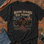 Row Hard or Go Home T-Shirt, Delaware Row Boat Club America 250 Tee