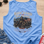 Row Hard or Go Home Tank Top, Delaware Row Boat Club America 250