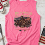 Row Hard or Go Home Tank Top, Delaware Row Boat Club America 250