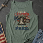 Liberty Bell "Still Cracked, Still Free" Patriotic Tank Top, America 250
