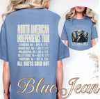 America 1776 World Tour T-Shirt, America 250 Independence Tour Tee