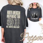 America 1776 World Tour T-Shirt, America 250 Independence Tour Tee