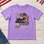13 Stars Zero Regrets Vintage Betsy Ross Flag Youth Tee
