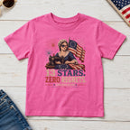 13 Stars Zero Regrets Vintage Betsy Ross Flag Youth Tee