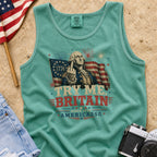 Try Me Britain Tank Top, Patriotic America 250 Independence Day