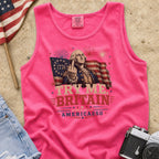 Try Me Britain Tank Top, Patriotic America 250 Independence Day