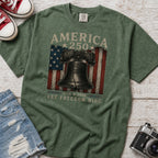 Liberty Bell "Still Cracked, Still Free" Patriotic T-Shirt, America 250