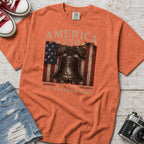 Liberty Bell "Still Cracked, Still Free" Patriotic T-Shirt, America 250