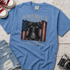 Liberty Bell "Still Cracked, Still Free" Patriotic T-Shirt, America 250