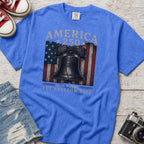 Liberty Bell "Still Cracked, Still Free" Patriotic T-Shirt, America 250