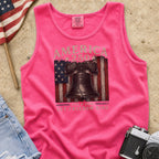 Liberty Bell "Still Cracked, Still Free" Patriotic Tank Top, America 250