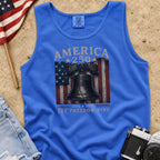 Liberty Bell "Still Cracked, Still Free" Patriotic Tank Top, America 250