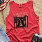 Liberty Bell "Still Cracked, Still Free" Patriotic Tank Top, America 250