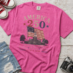 America 250 Anniversary T-Shirt, 1776–2026 Flag Heritage Tee, One Nation One People One Future