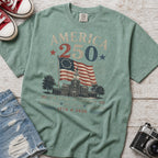 America 250 Anniversary T-Shirt, 1776–2026 Flag Heritage Tee, One Nation One People One Future