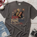 Light the Fuse, Boys Vintage America 250 Fourth of July T-Shirt