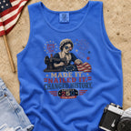Betsey Ross 'Made It, Nailed It, Changed History' Vintage Sewing 1776 Flag Tank Top, America 250