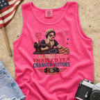 Betsey Ross 'Made It, Nailed It, Changed History' Vintage Sewing 1776 Flag Tank Top, America 250