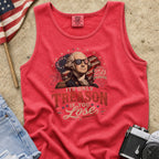 Its Only Treason If You Lose, Patriotic George Washington Tank Top
