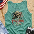 Its Only Treason If You Lose, Patriotic George Washington Tank Top