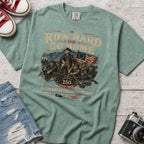 Row Hard or Go Home T-Shirt, Delaware Row Boat Club America 250 Tee