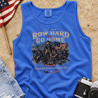Row Hard or Go Home Tank Top, Delaware Row Boat Club America 250
