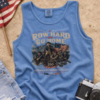 Row Hard or Go Home Tank Top, Delaware Row Boat Club America 250