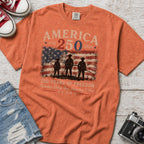 Defending Liberty America 250 Patriotic T-Shirt, 250 Years of Freedom Flag Tee