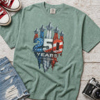 America 250 Military Jets Patriotic Tee