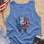 America 250 Military Jets Patriotic Tank Top