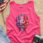 America 250 Military Jets Patriotic Tank Top