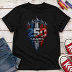 America 250 Military Jets Patriotic Youth Tee