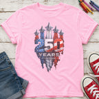 America 250 Military Jets Patriotic Youth Tee