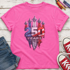 America 250 Military Jets Patriotic Youth Tee