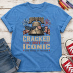 Liberty Bell “Cracked But Iconic” Patriotic Youth Tee, America 250 Years of Freedom