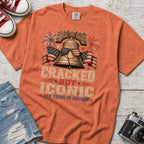 Liberty Bell “Cracked But Iconic” Patriotic T-Shirt, America 250 Years of Freedom
